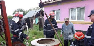 Tânăr DECEDAT, scos din fântână de pompieri la Oboga