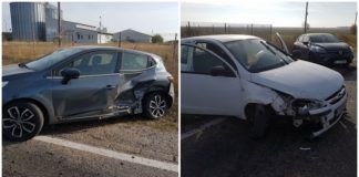 ACCIDENT între Vișina și Corabia. 6 persoane implicate, două rănite