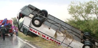 Autocar cu 50 de bulgari, implicat într-un accident pe DN1