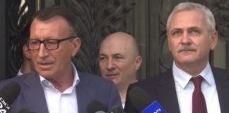 Paul Stănescu, alături de Liviu Dragnea, la sediul DNA