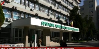 Gripa restricționează accesul în Spitalul Județean