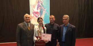 Andra Sâiu, câștigătoarea trofeului la Festivalul Internațional al Artelor de la Caracal