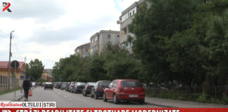 Străzi reabilitate și trotuare modernizate la Slatina