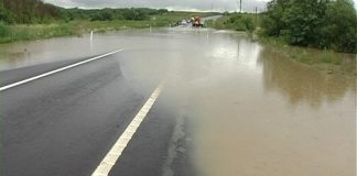 INHGA: Cod galben de inundaţii până la miezul nopţii