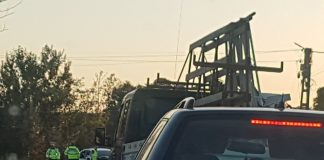 Trafic blocat la Jitaru în urma unui accident GRAV