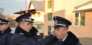 Avansări în grad la ISU Olt, de Ziua Națională