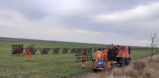 Drumarii demontează parazăpezile