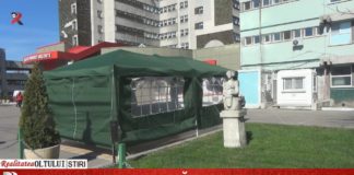 Spitalul Slatina se pregăteşte pentru scenariul 3
