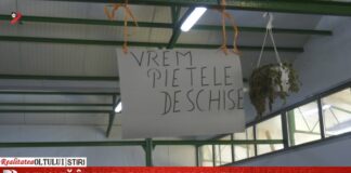 Revoltă în piața Zahana din Slatina