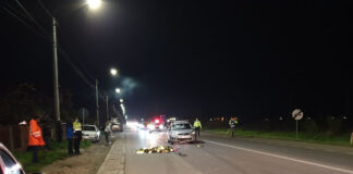 Bătrână ucisă într-un accident rutier, la Brebeni