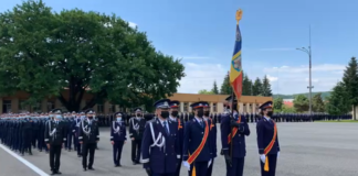 Aproape 50 de viitori polițiști au depus jurământul azi la sediul IPJ Olt