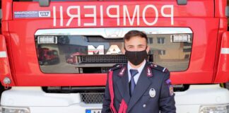 De pe băncile Academiei, direct șef peste pompierii din Scornicești