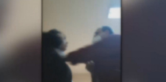 VIDEO/ Bătaie între un medic și ruda unui pacient minor