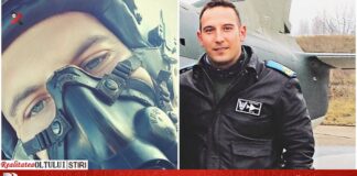 Lacrimi și durere pentru pilotul caracalean al MIG-ului prăbușit