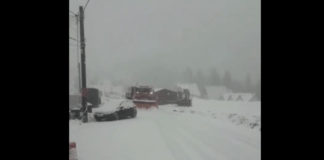 VIDEO/ Ninge la Rânca. Utilajele au ieșit la treabă și pe Transalpina