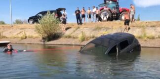 A scufundat mașina soției în lac pentru că vrea să divorțeze