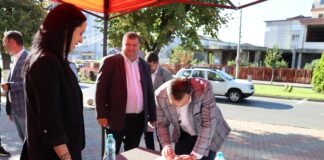 FOTO/ PSD Olt a dat azi start campaniei ”România merită în Schengen”! Primele mesaje, semnate de președintele Consiliului Județean și primarul Slatinei