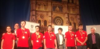 Echipa Olimpică de Matematică a României, pregătită de profesorul slătinean Perianu, locul I la individual și locul II pe echipe la Romanian Master of Mathematics