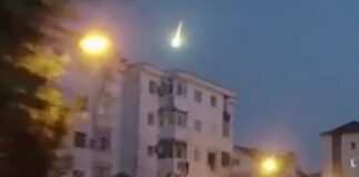Un meteorit a luminat cerul României din Banat până-n Oltenia, prăbușindu-se-n Vidin. Salvamontiștii au intrat în alertă