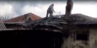 VIDEO/ Incendiu la două gospodării vecine din Caracal