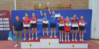Slătinencele, pe podium la Campionatul Național U11 și la dublu mixt și dublu feminin