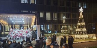 CJ Olt a dat aseară startul Sărbătorilor de Iarnă