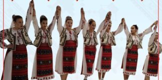 Fetele din Ansamblul ACIDAVA vor aduce vestea Nașterii Domnului în casele din Piatra-Olt