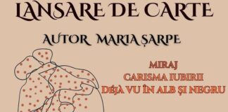 După lansări în Franța, Belgia, Spania, Italia, Germania și alte țări, poeta Maria Șarpe își aduce creațiile ACASĂ, la Dobrosloveni