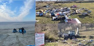 FOTO/ Administrația din Valea Mare, în luptă cu… gunoaiele