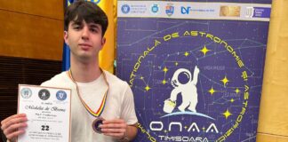 Olimpicul la Fizică a obținut și Medalia de Bronz la Olimpiada de Astronomie și Astrofizică