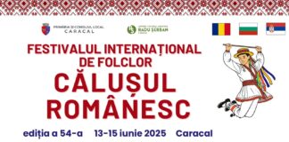 Start Festivalului Internațional de Folclor ,,Călușul Românesc” de la Caracal.