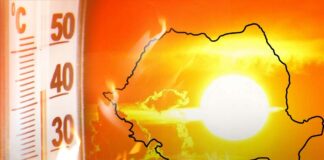 Oltulul, sub o cupola de foc. Temperaturi de 40 grade la umbră