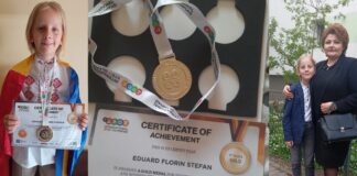 Medalie de aur la Olimpiada Internațională STEM – Matematică pentru caracaleanul Eduard Ștefan