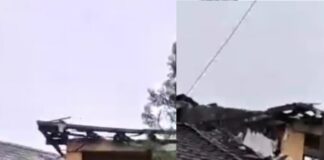 A ars casa fostului primar din Văleni